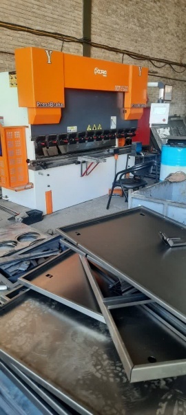برش لیزر تا ضخامت 120 میلیمتر- خمکاری ورق برک cnc