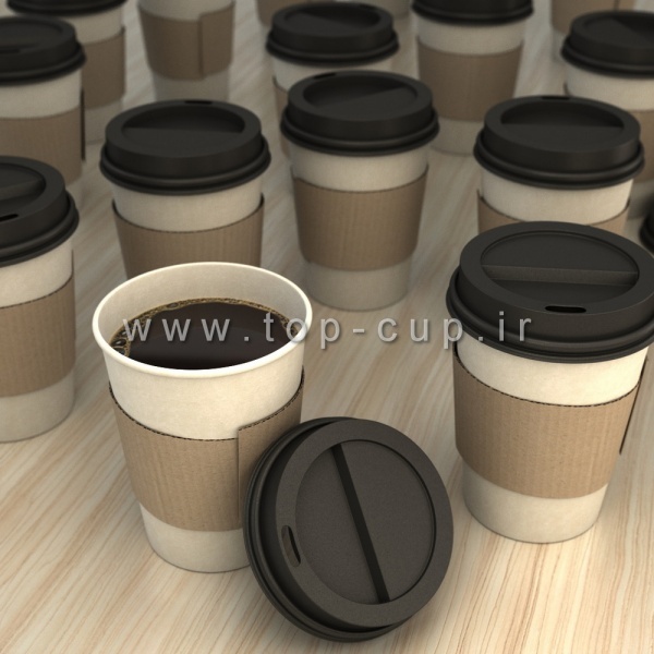 تولید لیوان کاغذی درب دار
