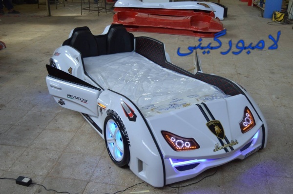 تخت خواب کودک و نوجوان مدل لامبورگینی برند ارا چول