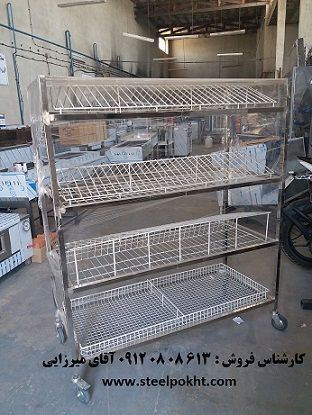 ترولی آبچکان صنعتی سیار