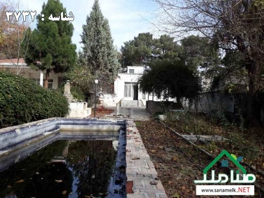 فروش 900 متر باغ با مجوز تخریب - نوسازی در زیبادشت