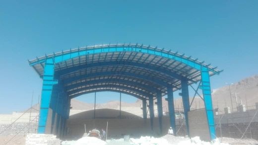 تعمیر و اب بندی ، پوشش سقف سوله تعویض ورق و پشم وش