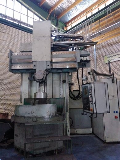 خدمات سنگین تراش CNC ( تراش عمودی – کاروسل )
