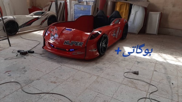 تخت خواب مدل لامبورگینی