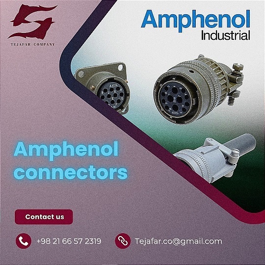 فروش انواع محصولات کانکتور های AMPHENOL      امفنو