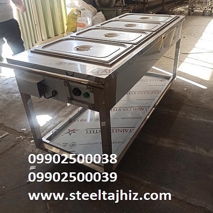 کانتر گرم 4 لگن سیار بیمارستانی