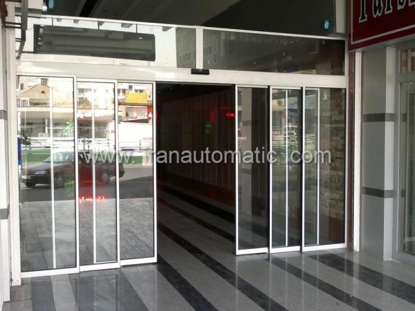 درب اتوماتیک شیشه ای