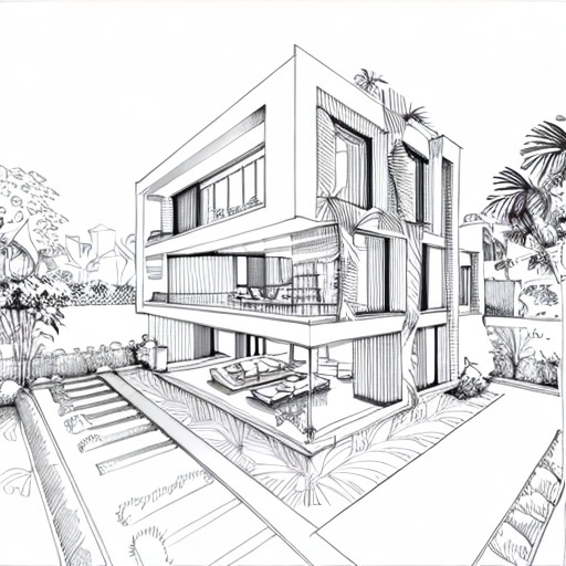 خط – معماری – هوش مصنوعی