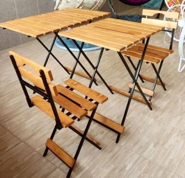 میز صندلی تاشو