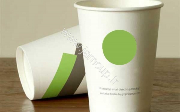 لیوان تبلیغاتی کاغذی